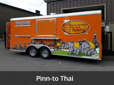 Pinn-to Thai Food Take Out Trailer